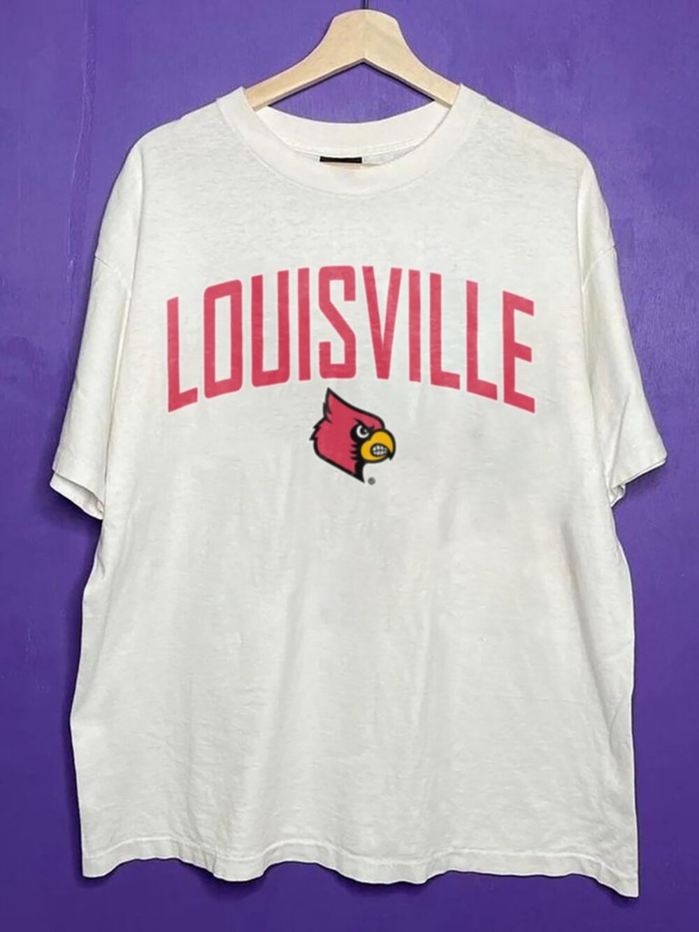 Vintage 90s Louisville Cardinals Football Shirt, Louisville Cardinals NFL Shirt